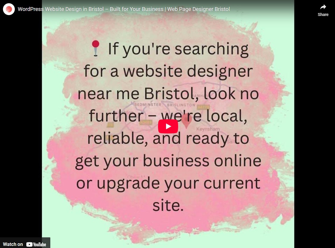 WordPress Website Design in Bristol